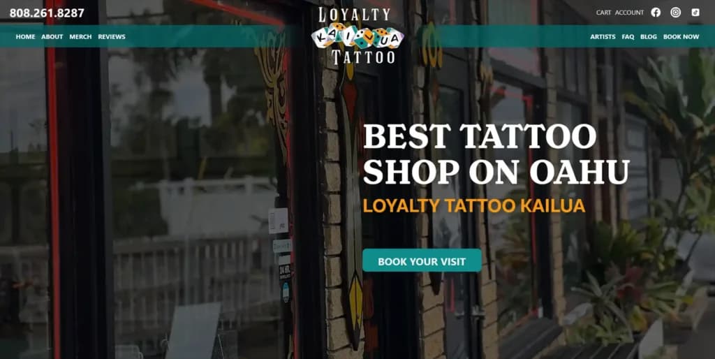 Loyalty Tattoo Kailua